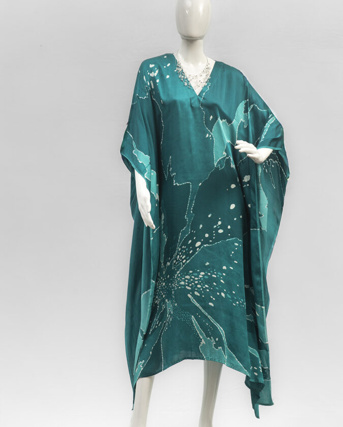 Mid length Silk kaftan