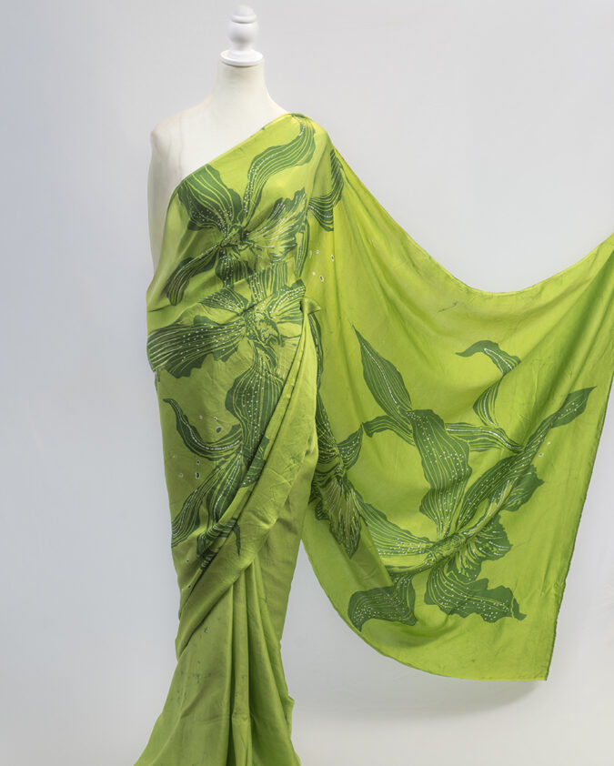silk_green_batik_saree